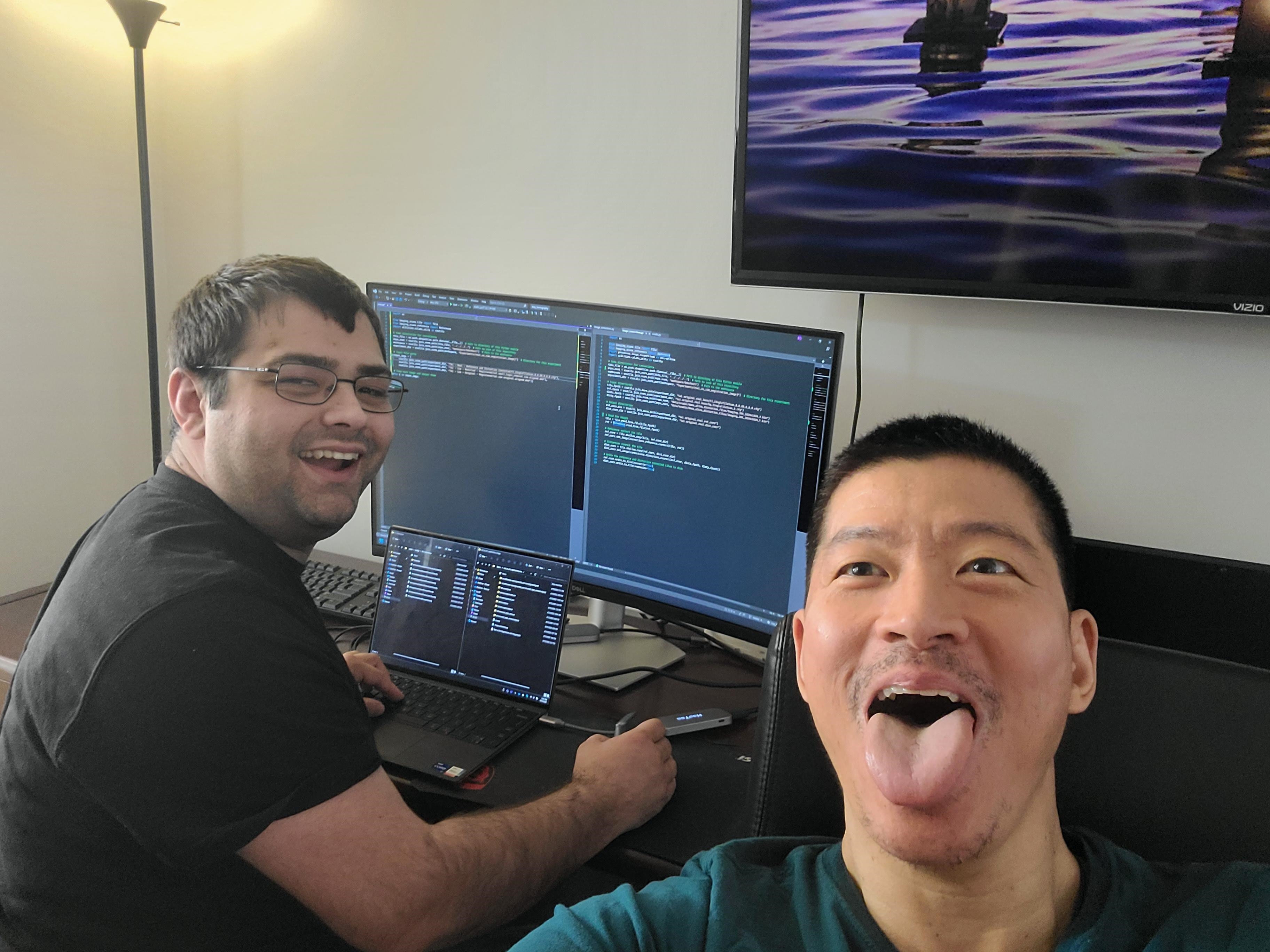 Work and play at a team meeting!